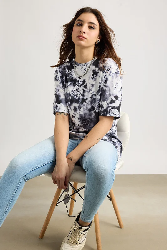 Urban Wear Printed Women's T-Shirt - Fusion