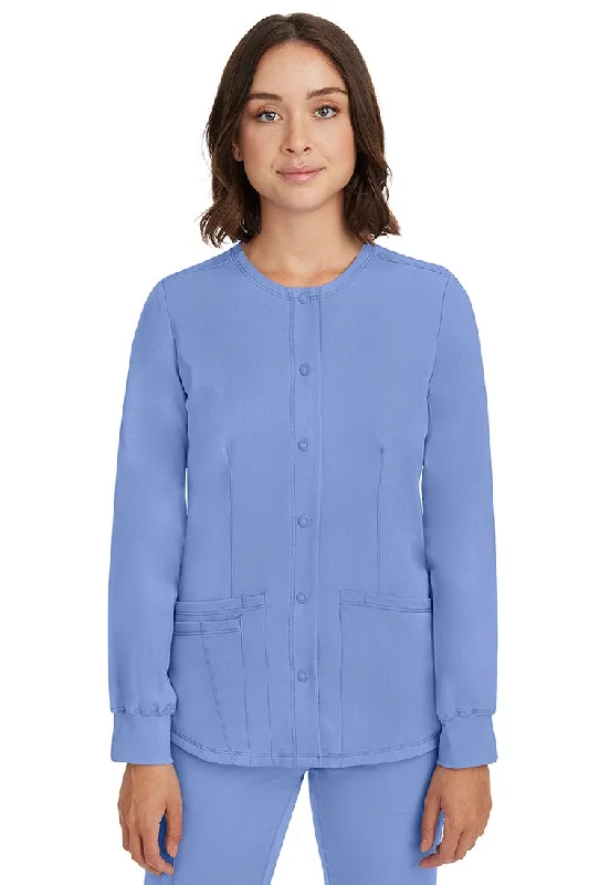 Free Design HH-Works Women's Megan Snap Front Scrub Jacket | Ceil