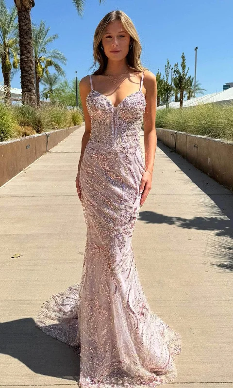 Trendy Comfort Portia and Scarlett PS25288 - Embellished Sheath Prom Dress