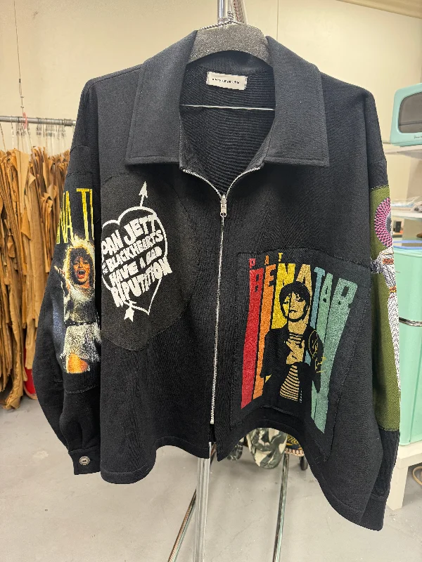 Practical Looks One-of-a-kind Music Fan Jacket, 3x