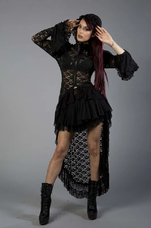 Exquisite Craftsmanship Dorothy Hooded Jacket In Lace
