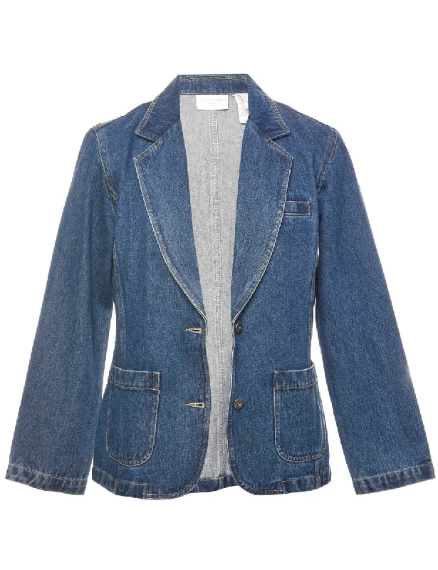 Energy Plan Liz Claiborne Classic Denim Jacket - M