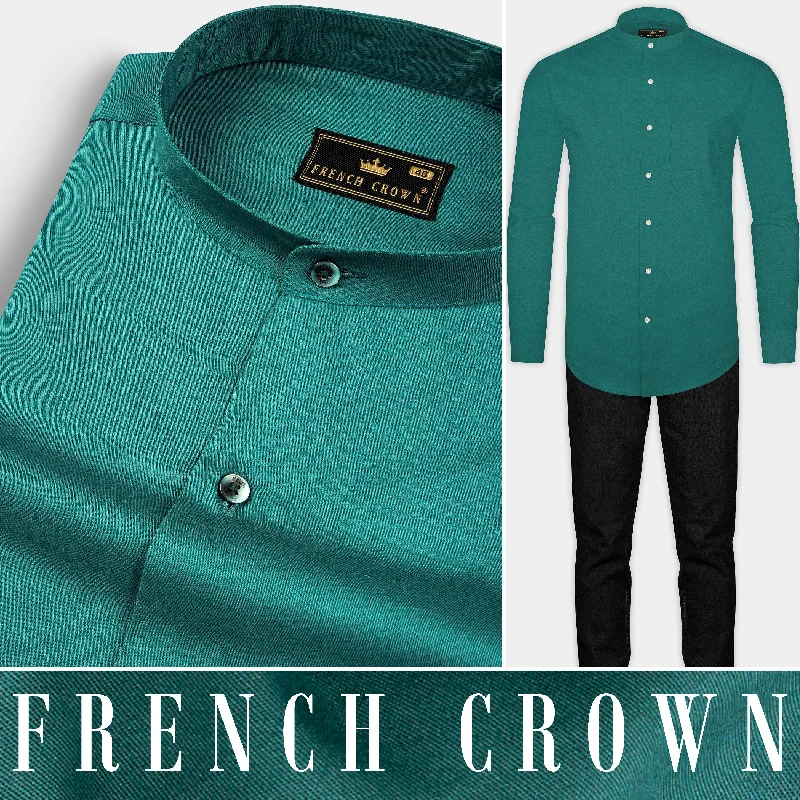 Chic Relaxation Casal Green Royal Oxford Shirt