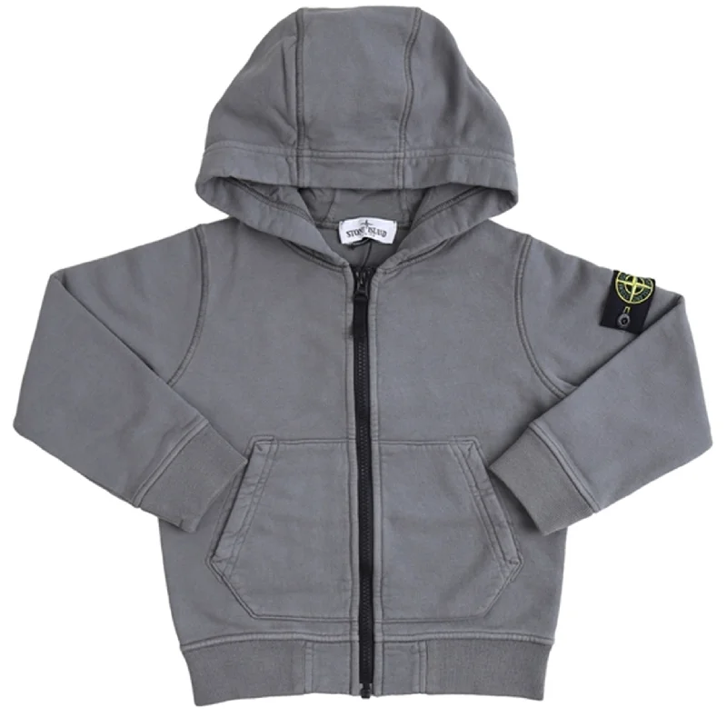 Stylish Tops Stone Island Sweatshirt Blue Grey