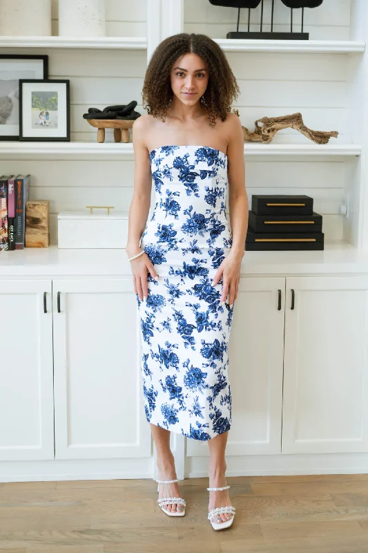 Urban Style Elodie Bodycon Dress - Blue
