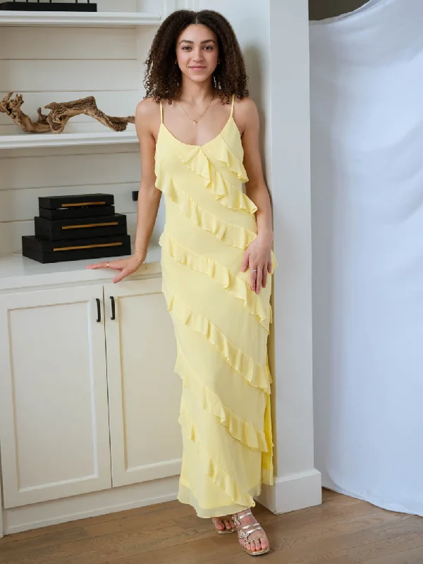 Classic Pieces Wren Maxi Dress - Yellow