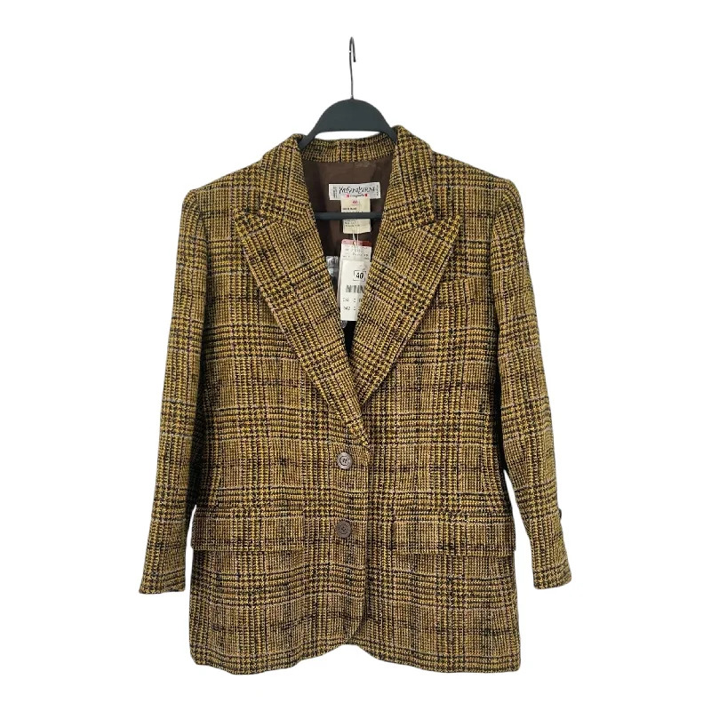 Everyday Comfort Wear YVES SAINT LAURENT/RiveGauche/Tailored Jkt/40/Multicolor/90’s/
