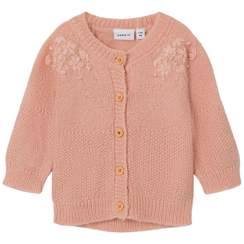 Practical Looks Name it Rose Smoke Nemine Strik Cardigan