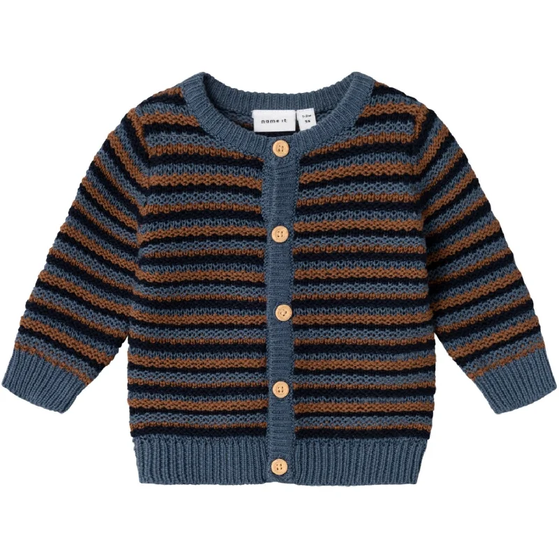 Effortless Style Name It Bering Sea Nulle Knit Cardigan