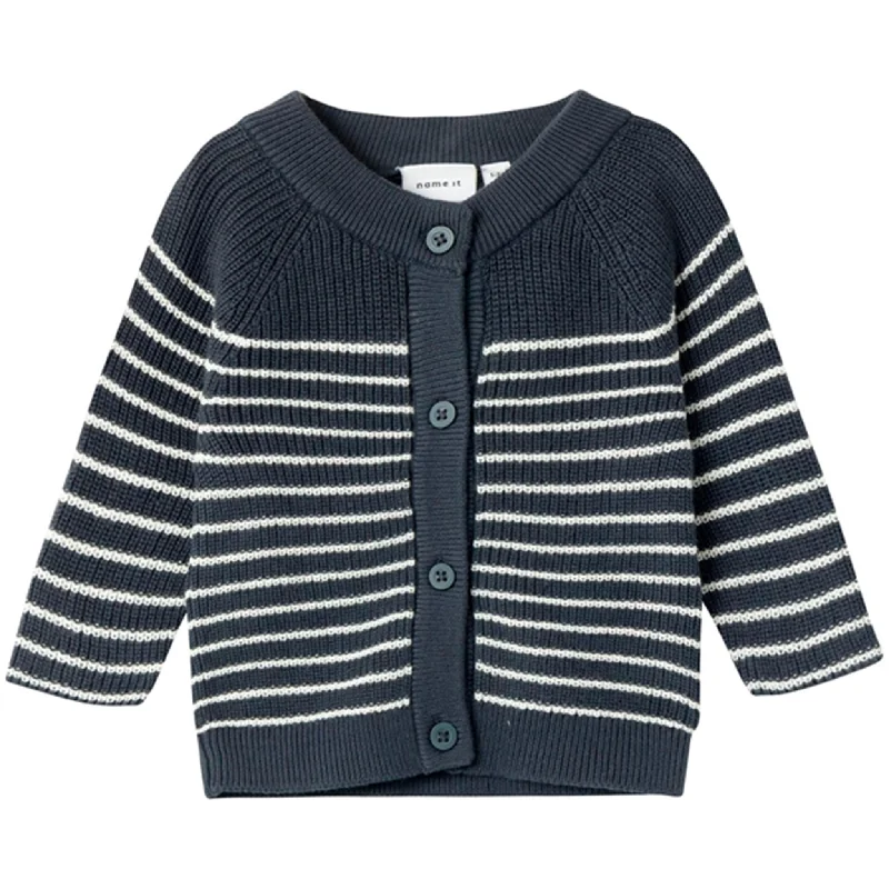 Soft Materials Name it India Ink Nesalle Strik Cardigan