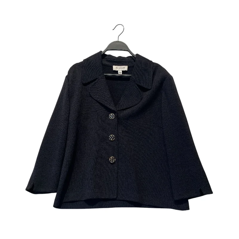 Cool Gear ST.JOHN/Tailored Jkt/10/Polyester/BLK/ONE ORNATE BUTTON