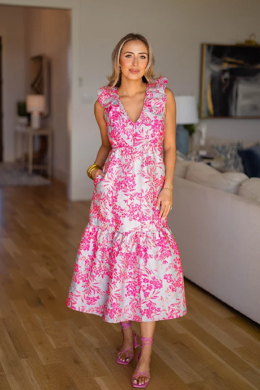 Soft Sweaters Angie Midi Dress - Bristol