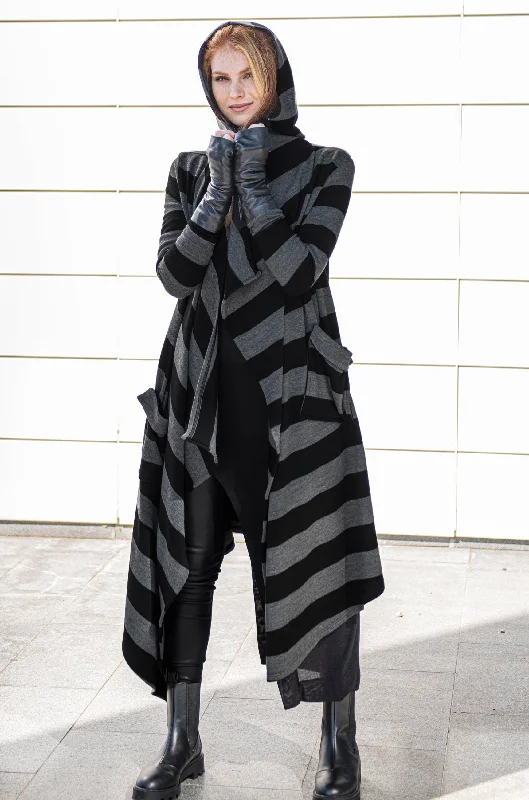 Active Essentials Hooded Assymetrical Cardigan