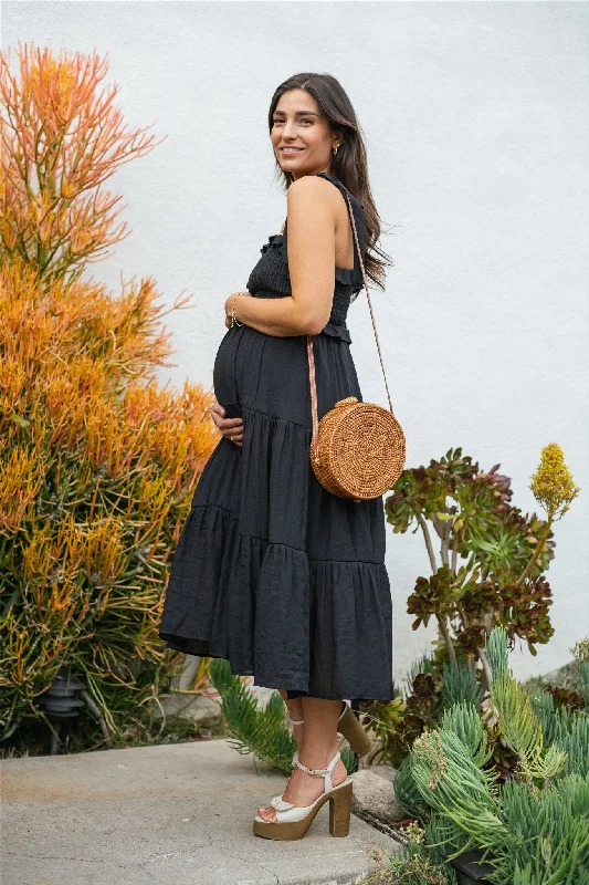 Active Essentials Made For Me Midi Dress - Black