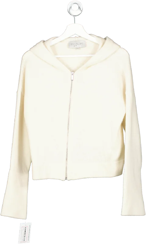 Outdoor Outfits Envelope Cream Go To Cashmere And Merino Cardigan UK 8