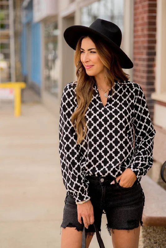 Geo Blouse