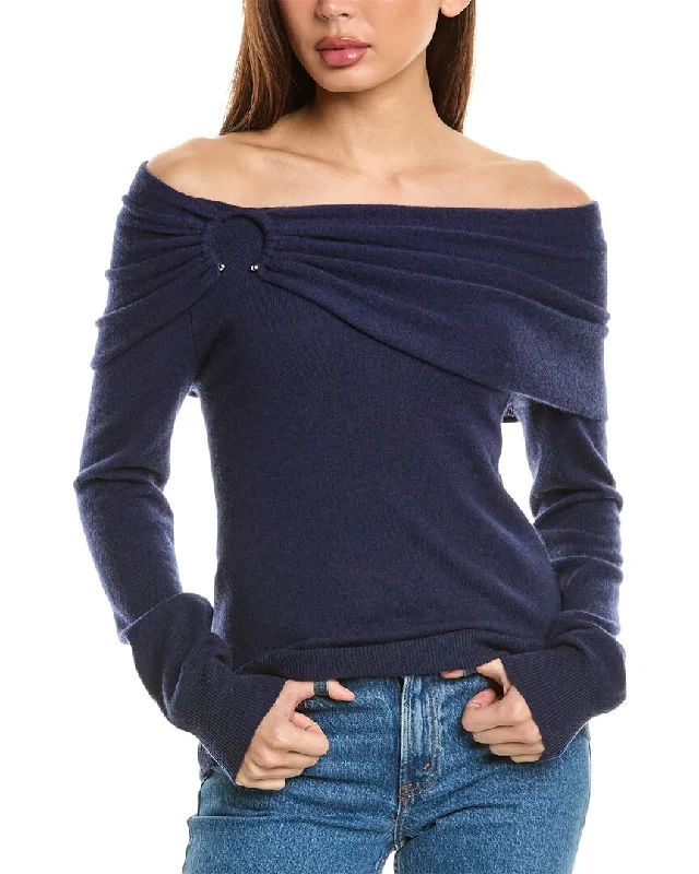 InCashmere Ring Cashmere Sweater