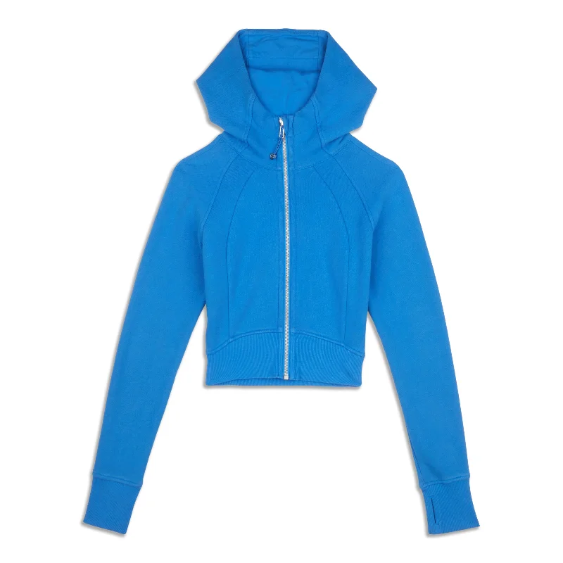 Scuba Full-Zip Cropped Hoodie - Resale