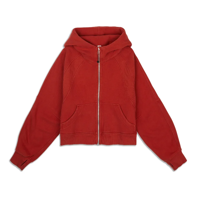 Scuba Oversized Full Zip Hoodie - Resale