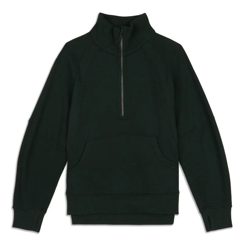 Scuba Oversized Funnel-Neck Half Zip - Resale