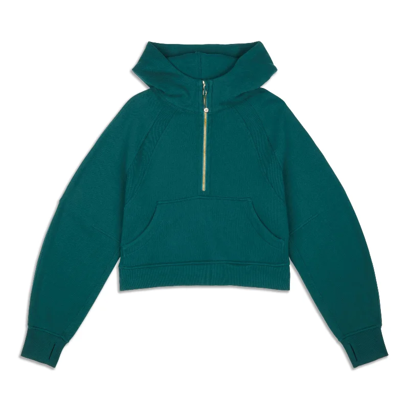 Scuba Oversized Half-Zip Hoodie - Resale