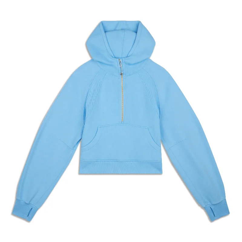 Scuba Oversized Half-Zip Hoodie - Resale