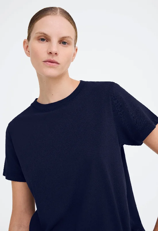 Verte Tee - Darkest Navy