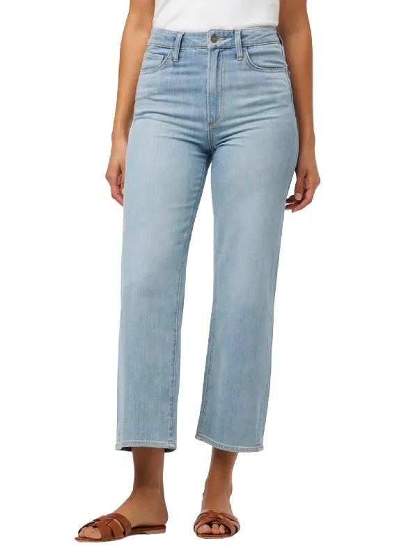 Blake Cropped Wide Leg Jeans In Best Days