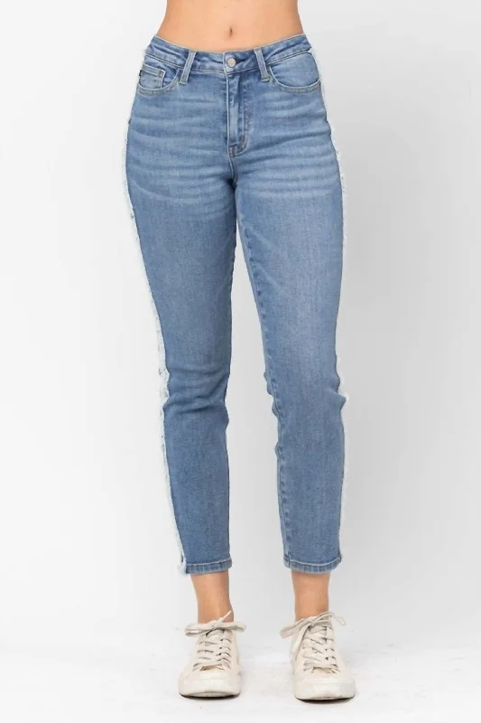 Don't Stop Believin' Slim Jeans In Medium Wash