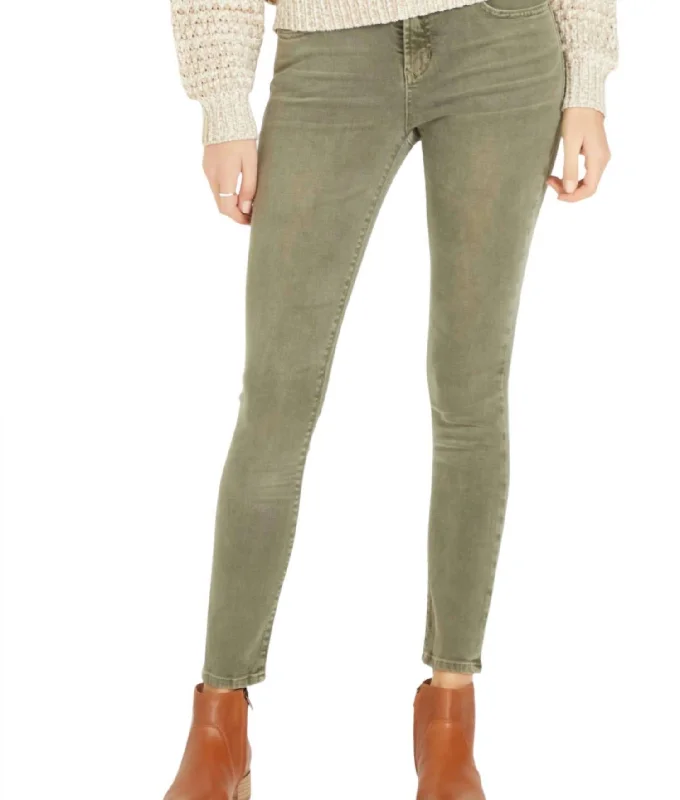 Gisele Skinny High Rise Jean In Lawn Party