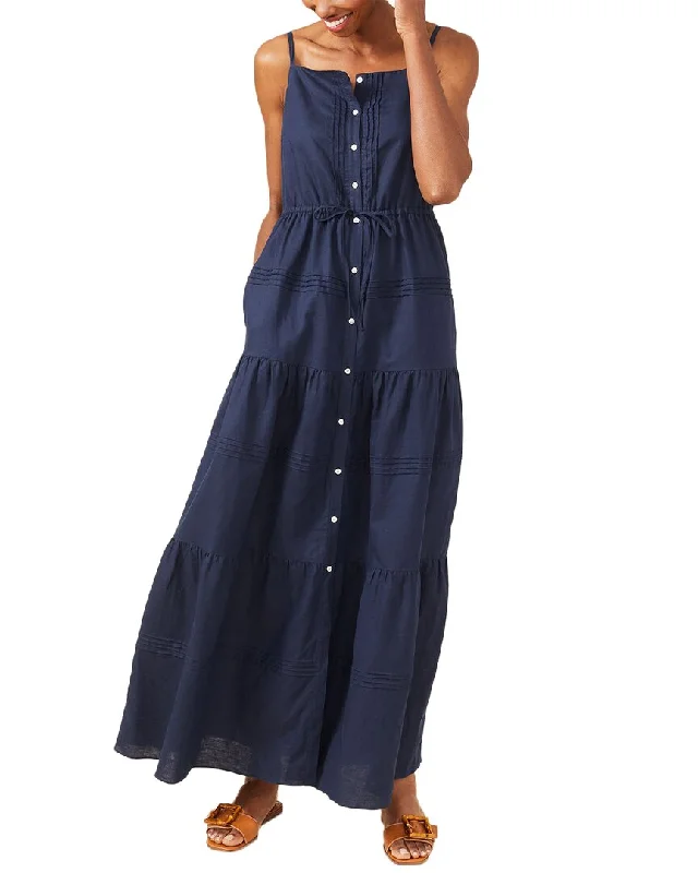 Urban Style J.McLaughlin Ruth Linen-Blend Dress