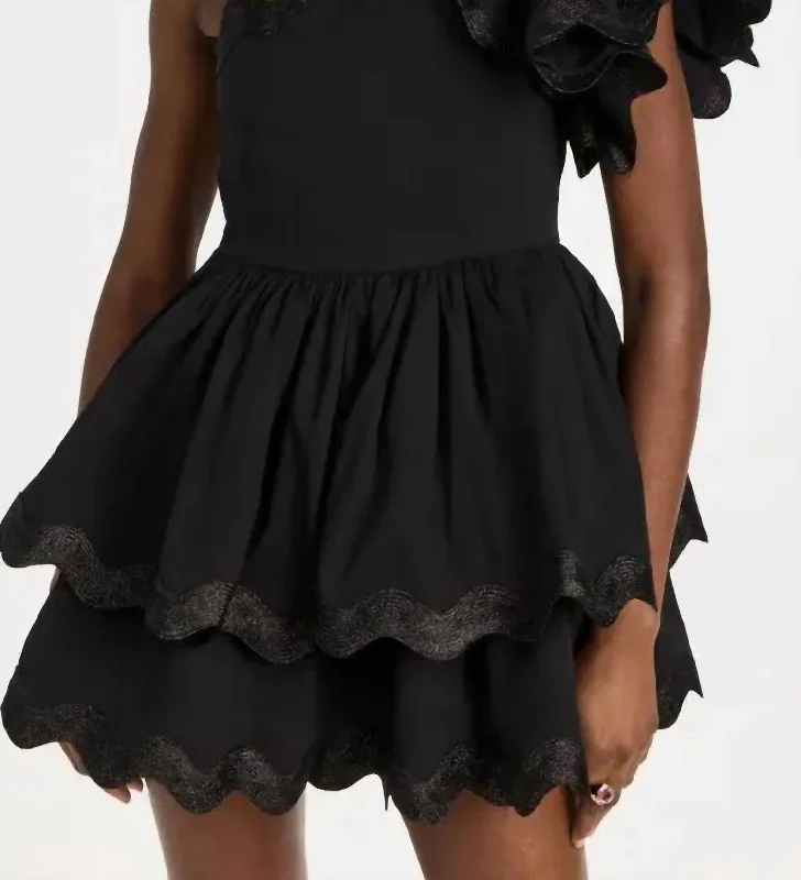 Trendy Styles Lava Dress In Black