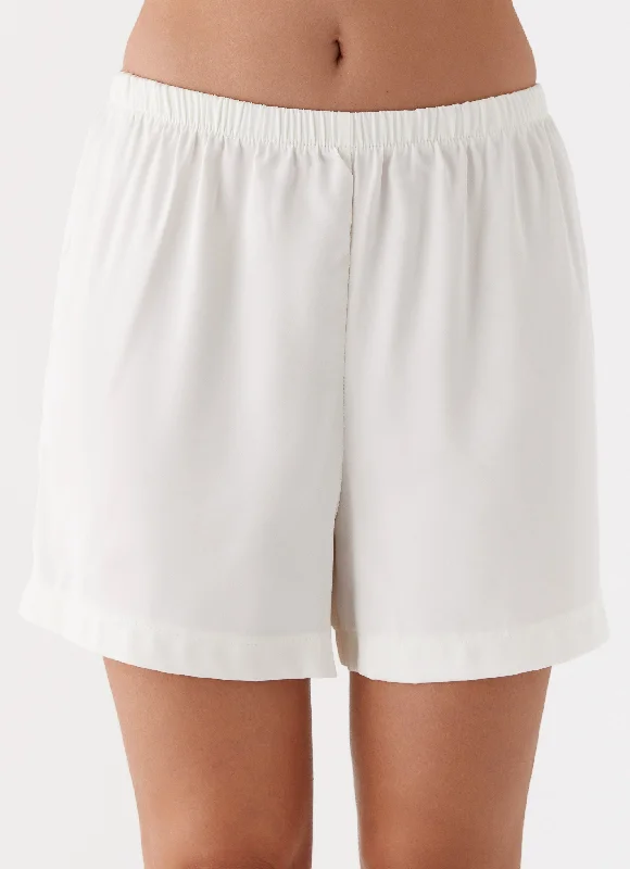 Smart Tops Lennie Shorts - Ivory