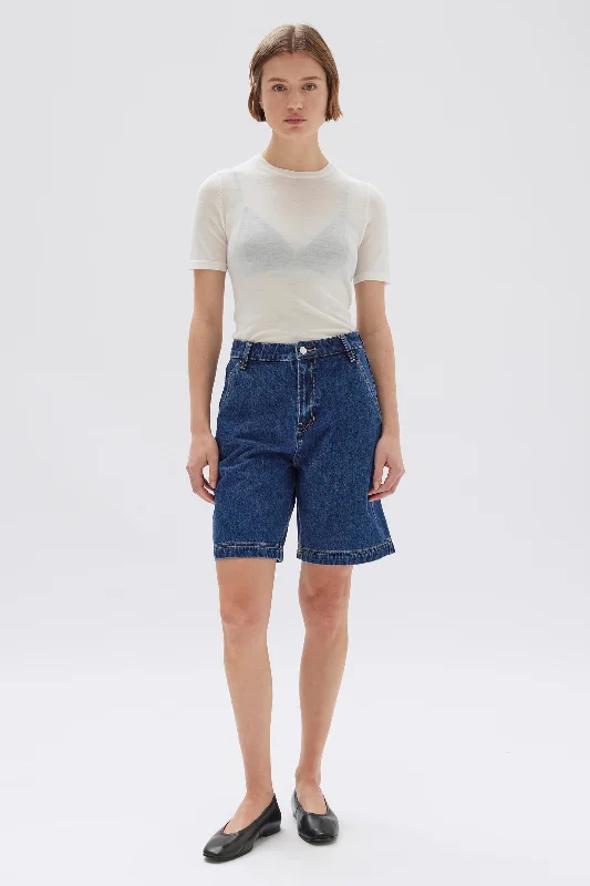 Longline Denim Short