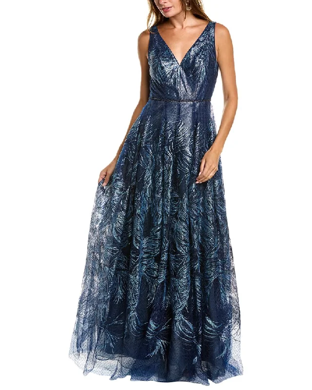 Everyday Comfort Wear Rene Ruiz V-Neck Aline Gown