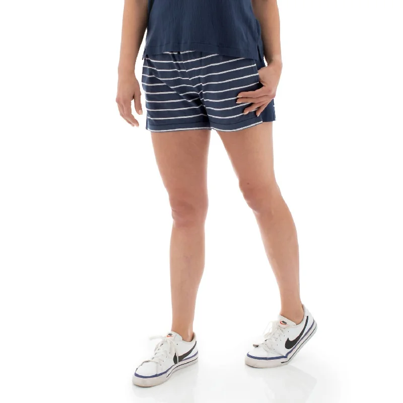 Outdoor Outfits Savita Short In Insignia Blue Stripe