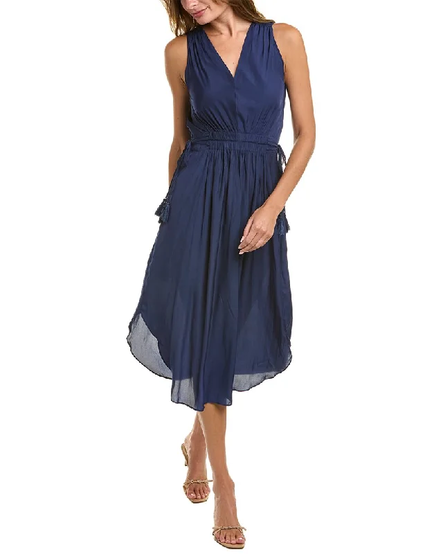 Comfortable Outfits T Tahari Gathered Midi Dress