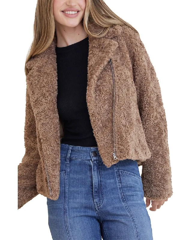 Bella Dahl Teddy Moto Jacket