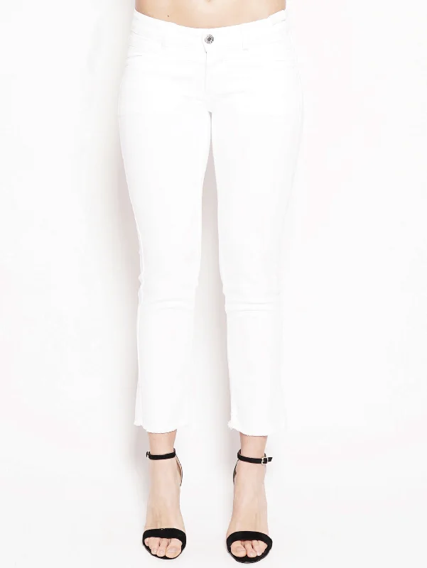 Jeans Starlet White Stretch Bianco