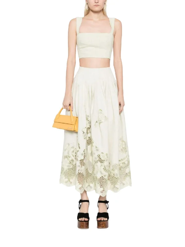 Darina Skirt In Honeydew