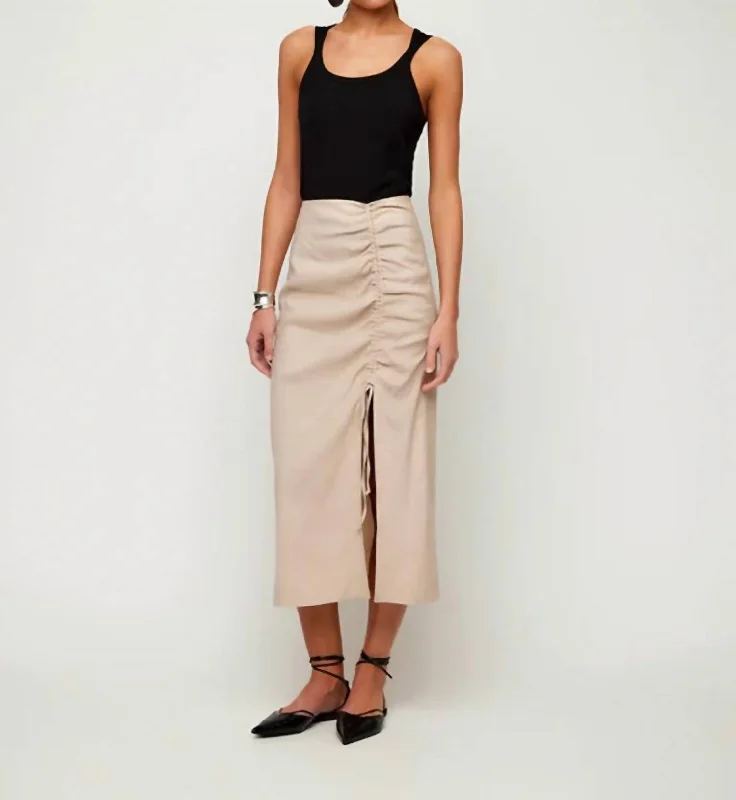 Florence Skirt In Khaki