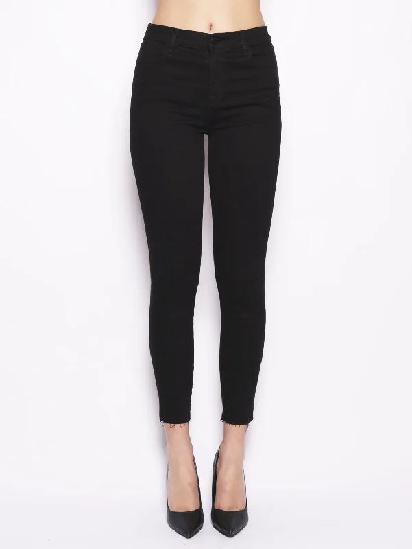 Jeans Alana High Rise Crop Skinny Nero