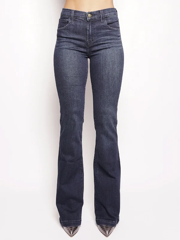 Jeans Maria Flare High-Rise Denim