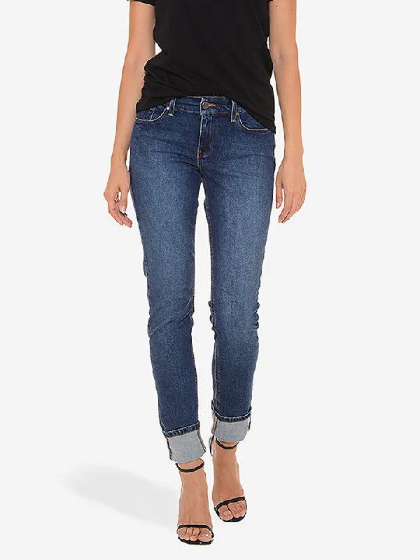 Slim Straight Ridge Jeans