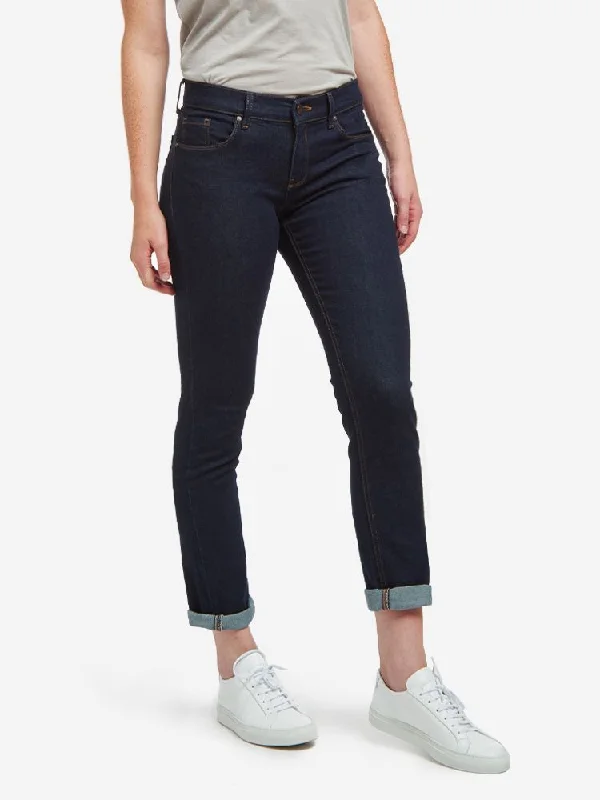 Slim Straight Ridge Jeans