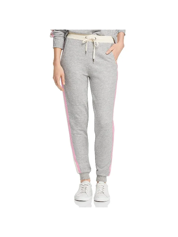 Bayside Womens Heathered Knit Sweatpants