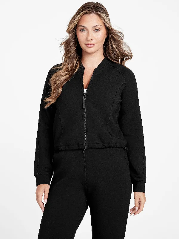 Blaire Scuba-Knit Jacket